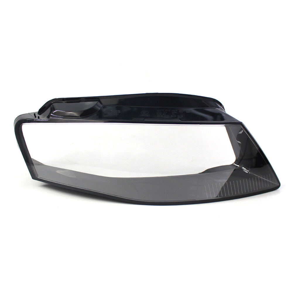 Transparent Headlight Lens Lampshade Cover FIT for Audi A4 B8 2009-2012
