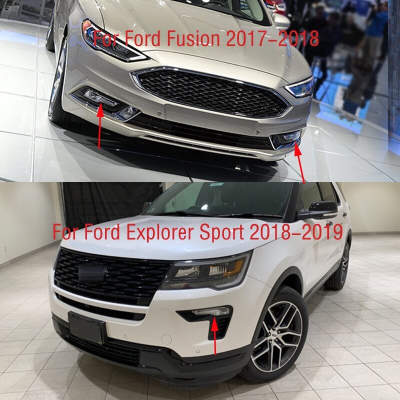 For 2018 -19 for Ford Explorer Left Front Fog Lamp LED Daytime Running Light DRL