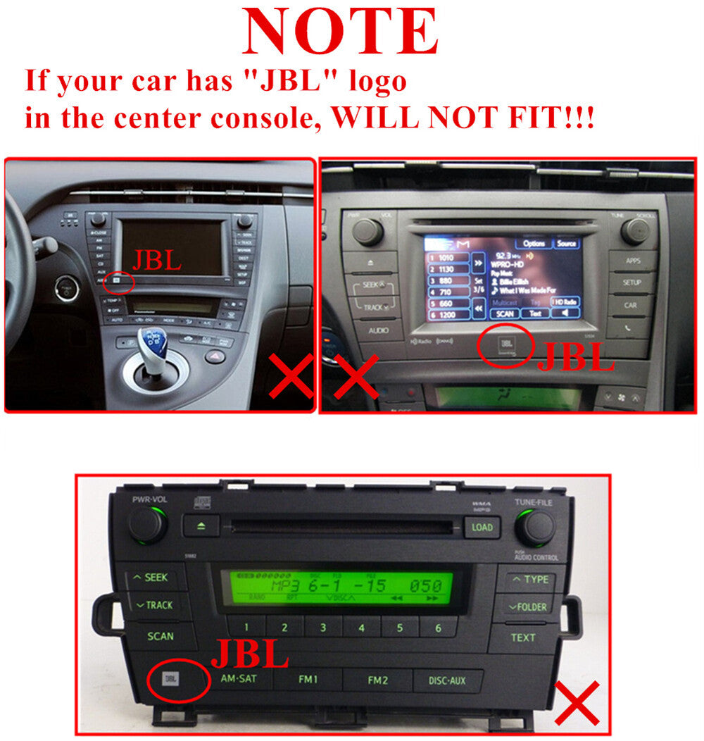 9Android 13 Support Carplay 4+32GB Car Radio GPS for Toyota Prius 2010-15 LHD