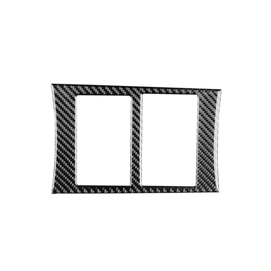 Carbon Fiber Armrest Box Rear Panel Cover Trim for Cadillac CTS 2003-2007 06