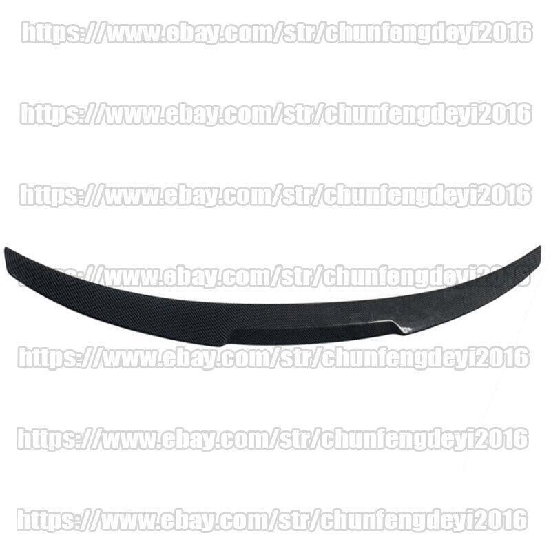 for Nissan Sentra 2020-2022 Carbon Fiber style Rear Tail Trunk Spoiler Wing trim