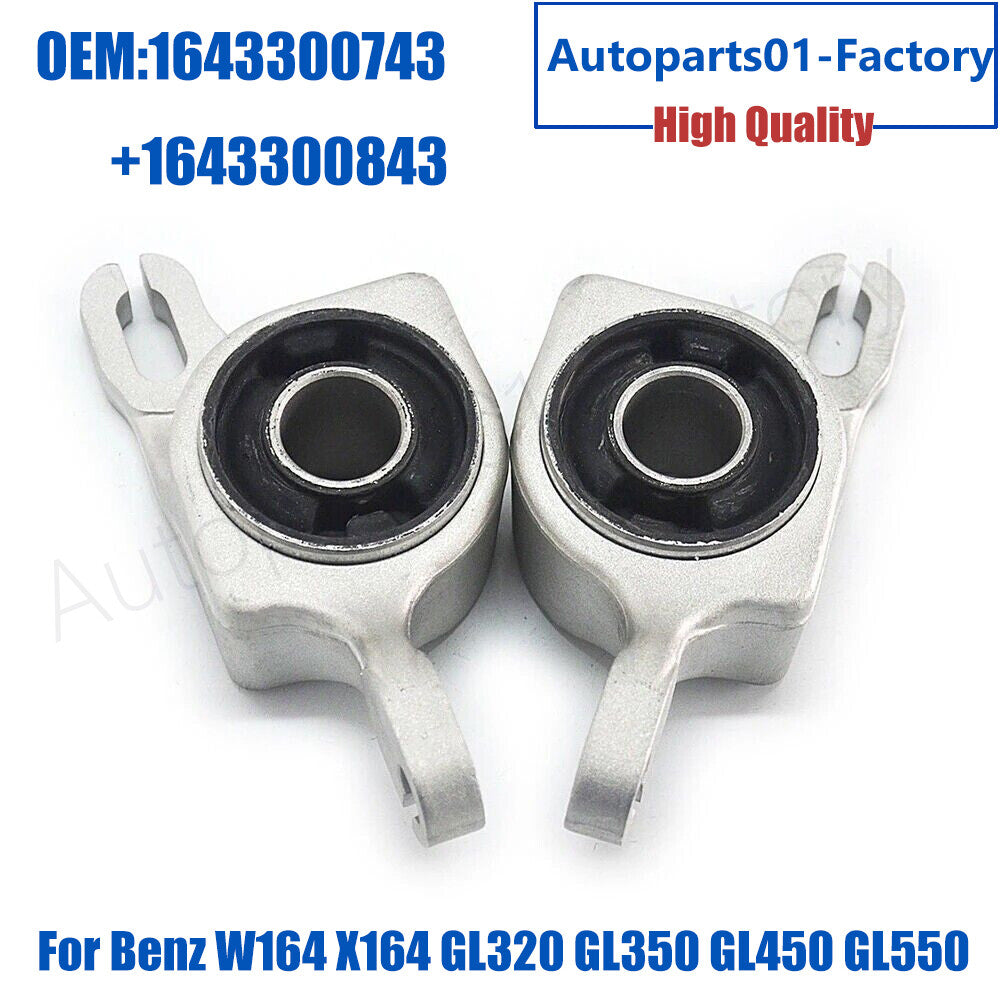 1Pair Control Arms Bushings for Mercedes W164 X164 GL320 GL350 GL450 GL550 ML350