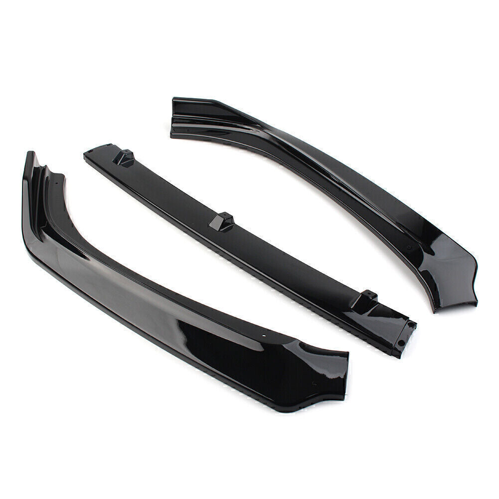 3X Front Bumper Lip Protector Cover Trim for Honda Accord 2018 2019 2020