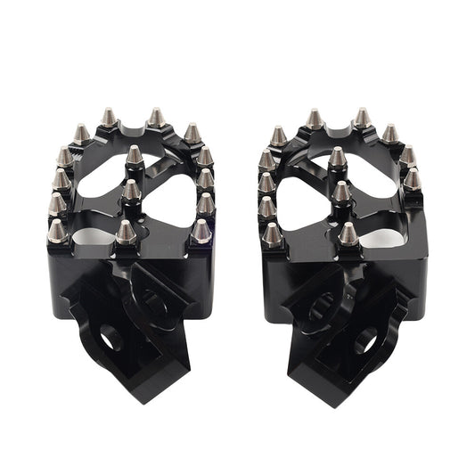 CNC MX Foot Pegs Pedal Rest Footpeg for Kawasaki KX100 KX65 for Suzuki RM 100 65