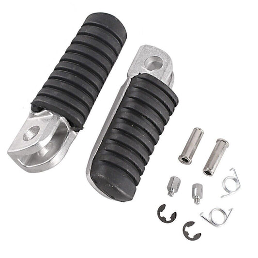 Rider Front Foot Pegs Footrest Footpegs Fit for KAWASAKI Z1000 Z750 2003-2006 Black