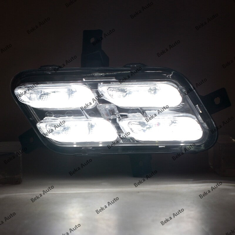 A pair of front bumper fog lights (DRL) suitable for Chery Jetour X70 X70S X90 2018-2021 LHRH models.