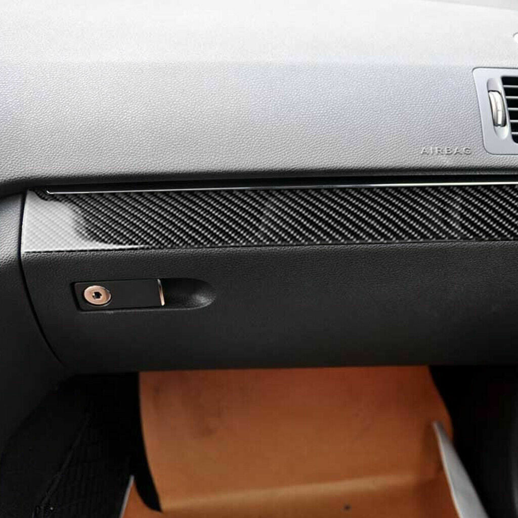 Carbon Fiber Dashboard Panel Cover Trim for Mercedes-Benz C Class W204 2007-2010