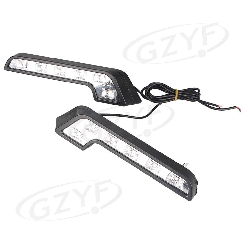 LED Daytime Running Lights High Light Universal for Mercedes-Benz DRL 2PCs Car