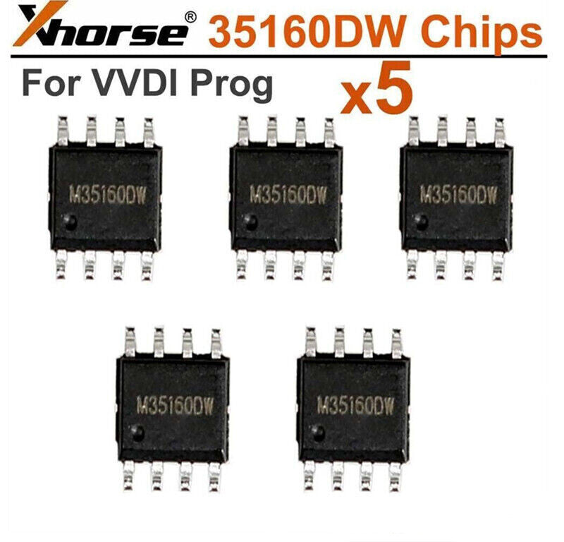 5X 35160DW Chip for VVDI Prog replaced M35160WT M35080 Adapter D80D0WQ HK