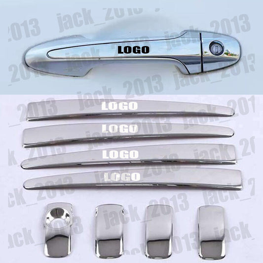 for Toyota RAV4 2014-2018 silvery stainless Door Handle Cover Car Accessories