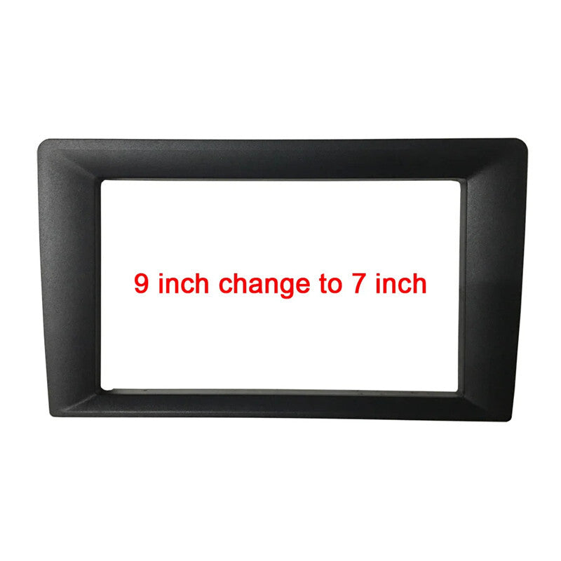 Black Universal 9inch to 7inch frame 1 din 2 din Android Car Radio Fascia Frame