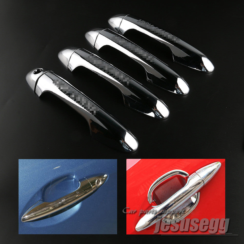 4X Chrome Exterior Door Handle Cover Trim for TOYOTA Highlander 2015 2016