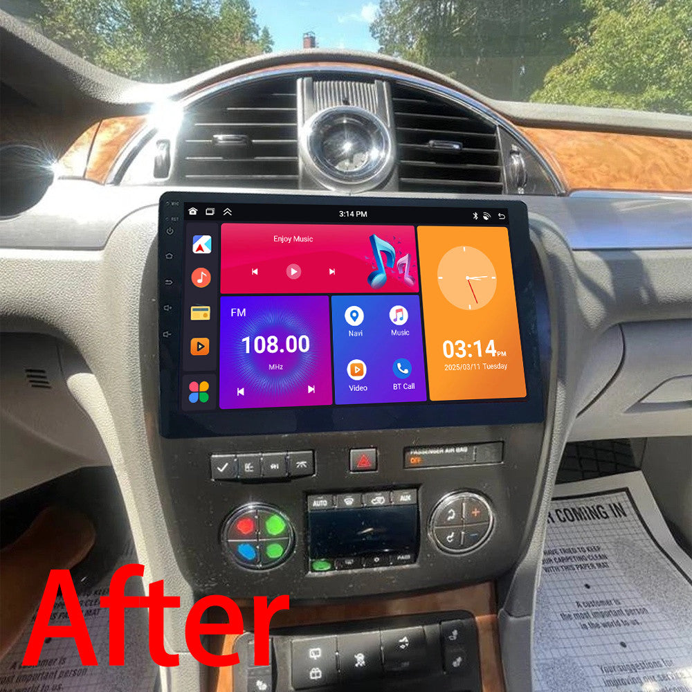 Android Auto Carplay for Buick Enclave 2008-2012 Car Stereo Radio GPS Screen SWC