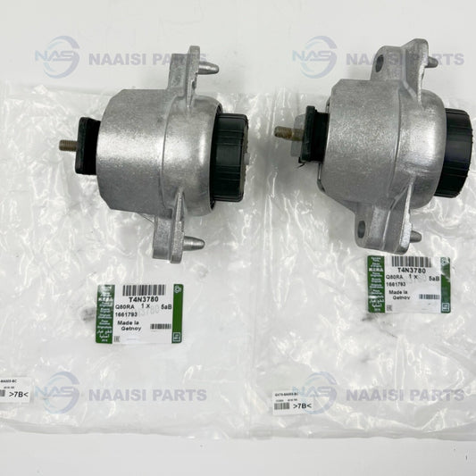 A pair of engine motor mounts for OEM for Jaguar Xe 2017 X760 2.0L 3.0L T4N3780.