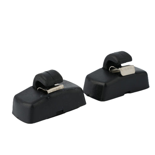 Clip fastener parts and accessories, 50 pieces, for white truck and bus panels.