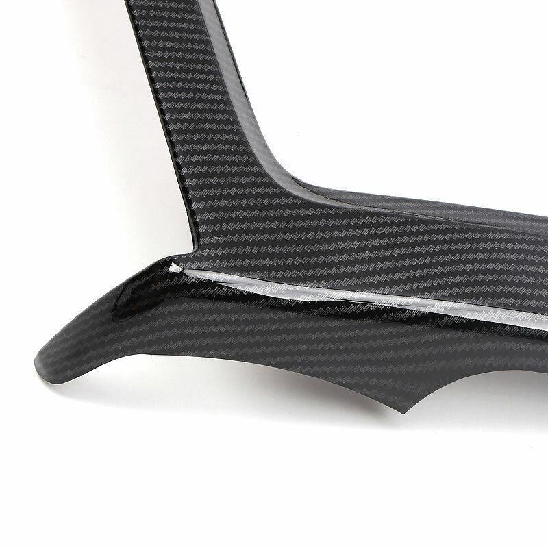 for Toyota 4Runner 2010-2021 Carbon Fiber Grain Inner Door Armrest Panel Cover
