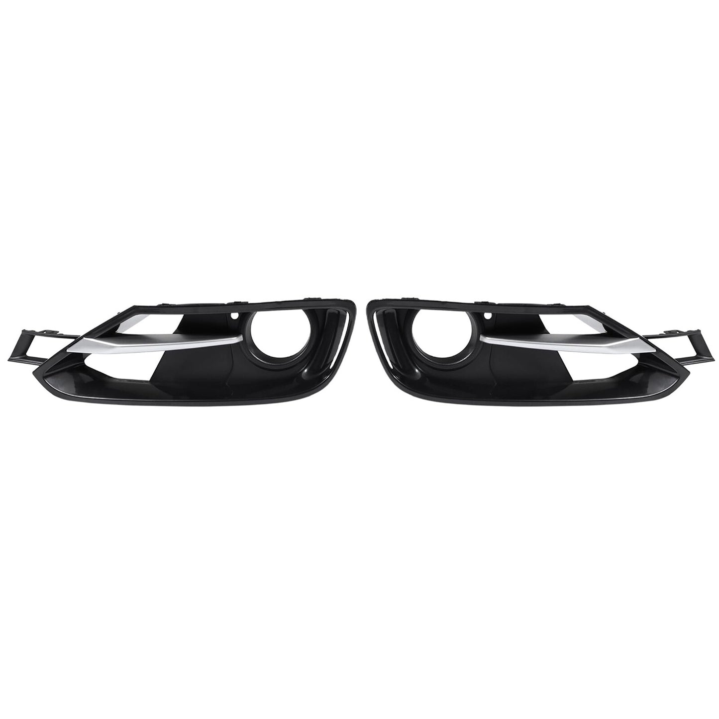 Front bumper fog light grille with chrome cover trim suitable for BMW 3 Series F30 F31 12-15