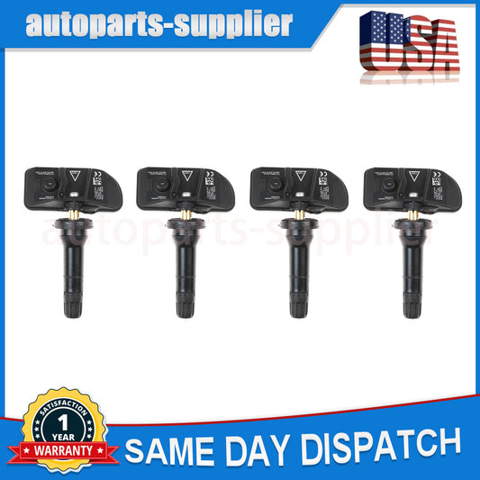 4-pack TPMS tire pressure sensors JX7T-1A180-CA 433MHz for Lincoln Pilot 2020