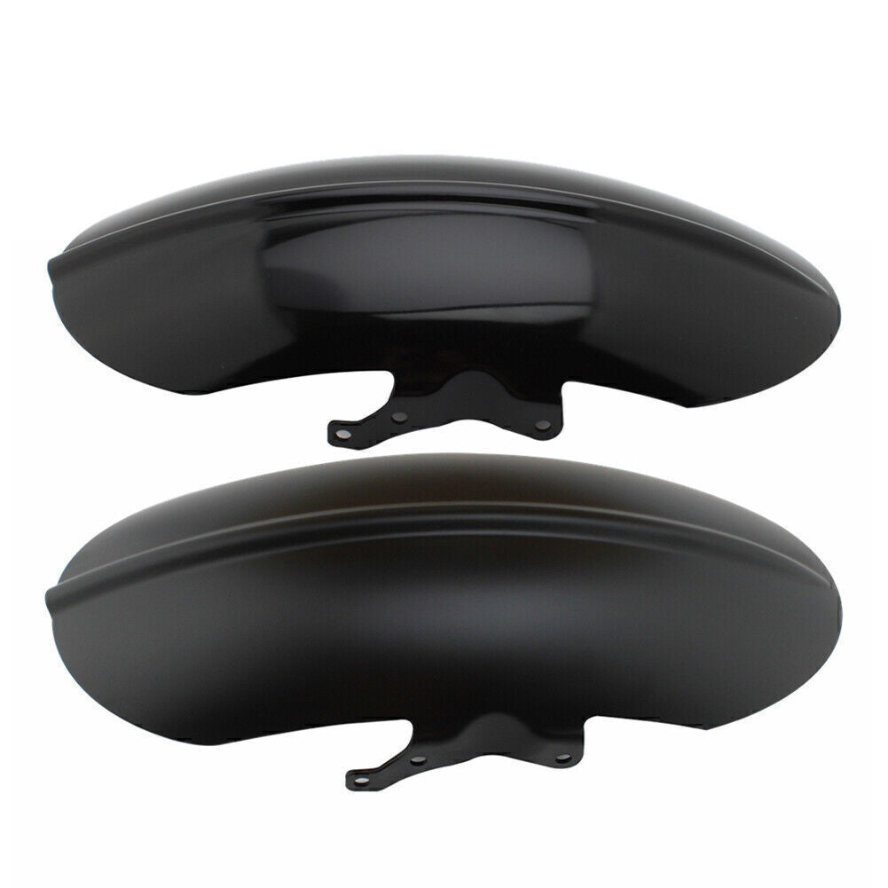 For Bobber Black 1200 Speedmaster 1200 Black ABS Short Front Mudguard Fender 1X