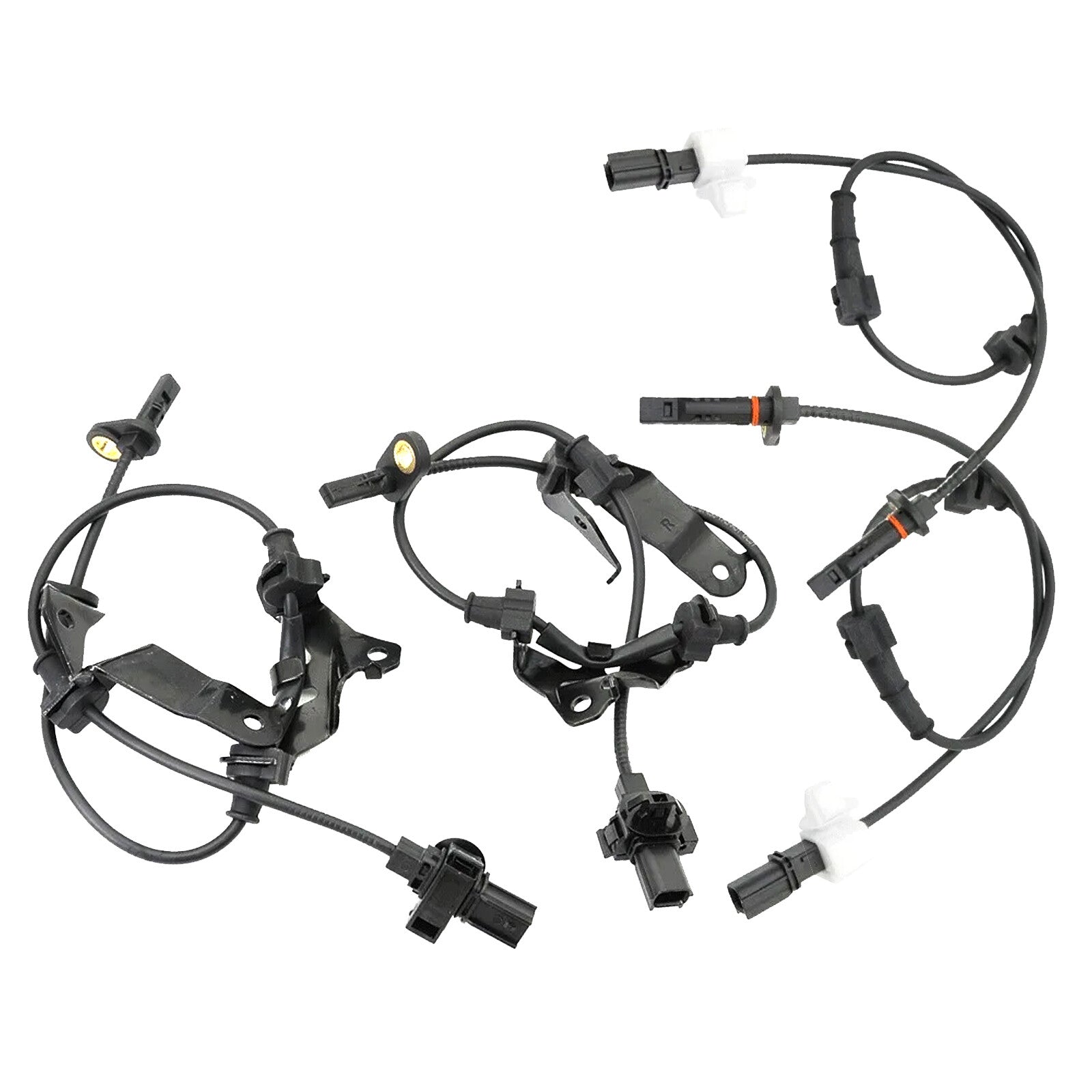 4PCS fit for Honda Accord 2008-12 Front Rear Left Right ABS Wheel Speed Sensor