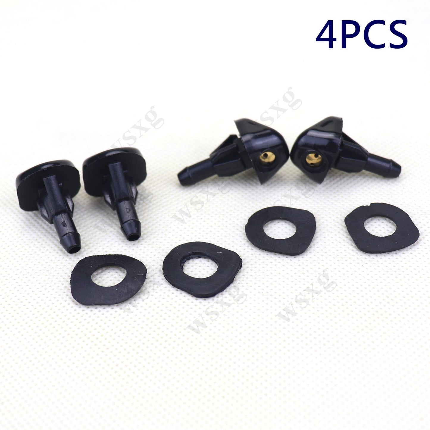 4-Piece New Windshield Washer Machine Nozzle Spray 85381-35040 Suitable for Toyota 4Runner Pickup Trucks