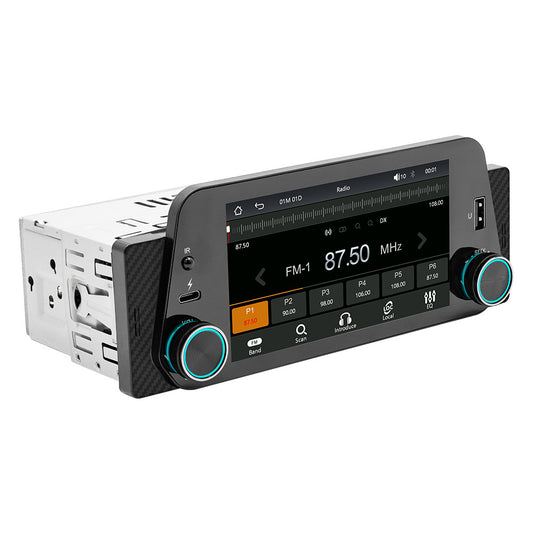 Single Din 5in For Apple Carplay Android Auto Car Stereo Radio Player Camera