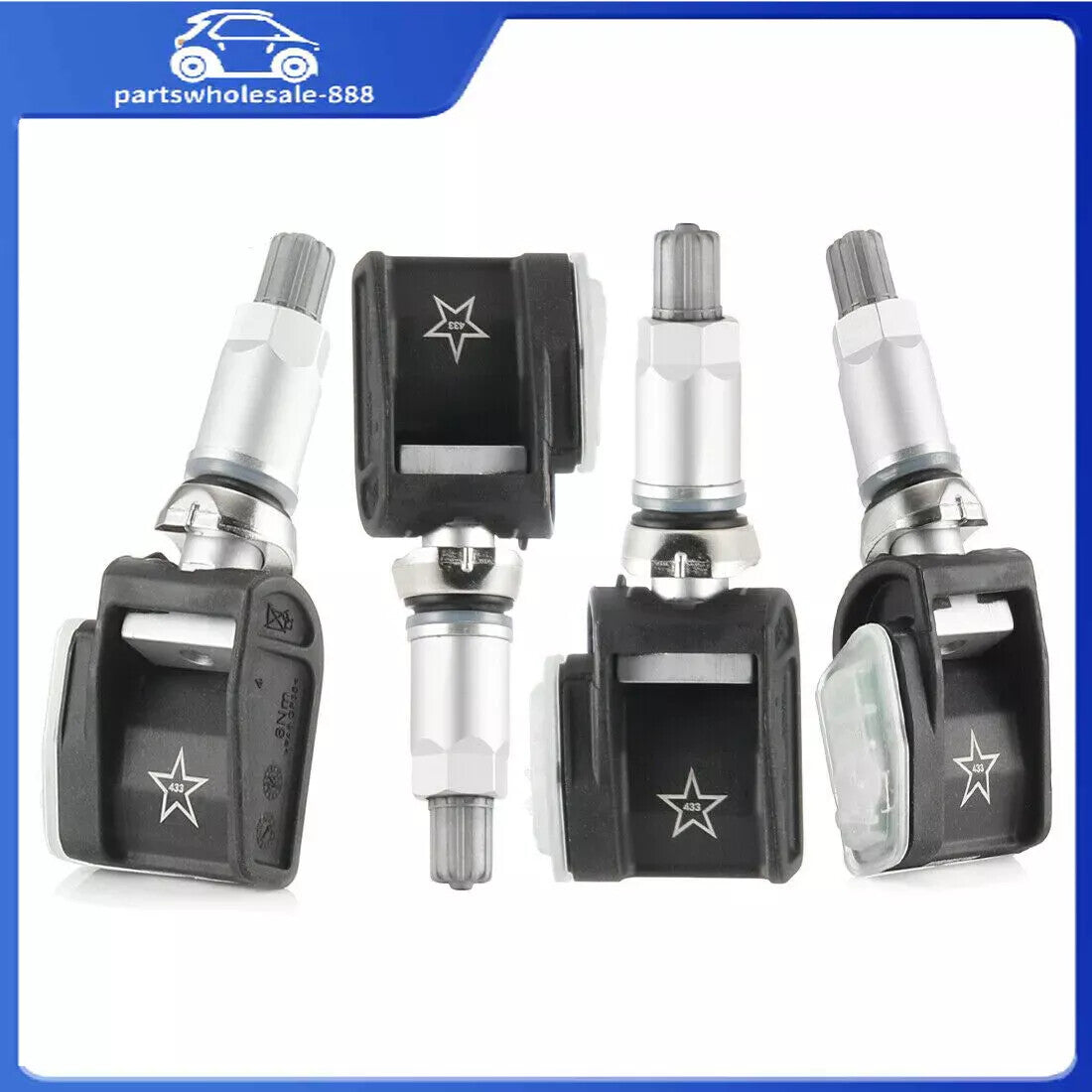 A0009052102 4pcs Tire Pressure Sensor 433MHz for Mercedes-Benz E-Class W213 CLS