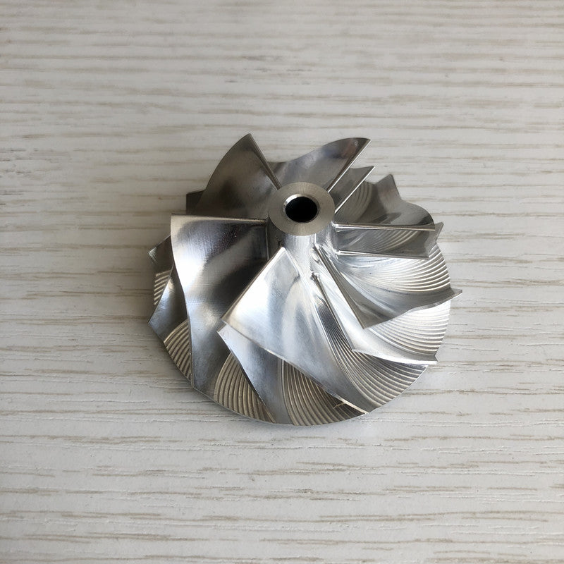 TD04HL 16T 43.43/56.02 mm 49189-00016 6+6 Blade Turbine Billet Compressor Wheel