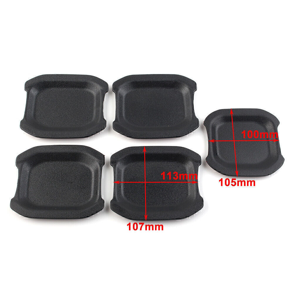 For 2018-22 for Jeep for Wrangler JL 4-Door Door Handle Bowl Recess Guard Trim Cover ABS