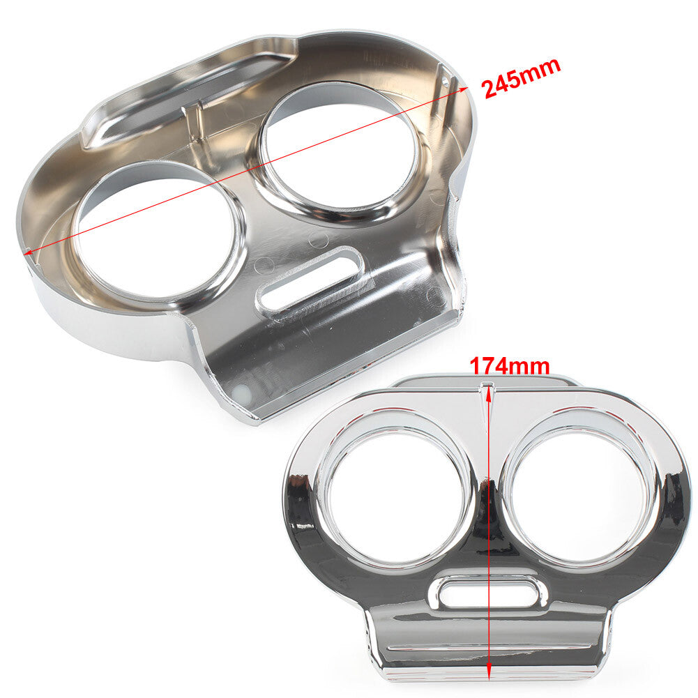 Motorcycle Gauge Cover Nacelle Housing Fairing for Harley Road Glide FLTRX