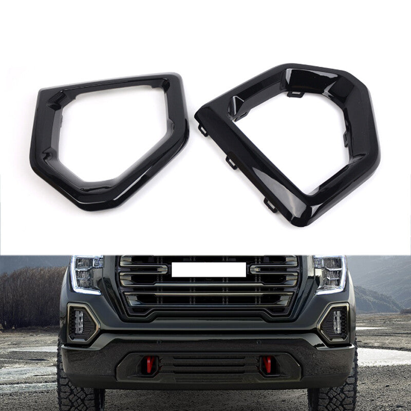 for GMC for Sierra 1500 2019-2022 Lower grid fog lamp frame fog lamp cover 84176752