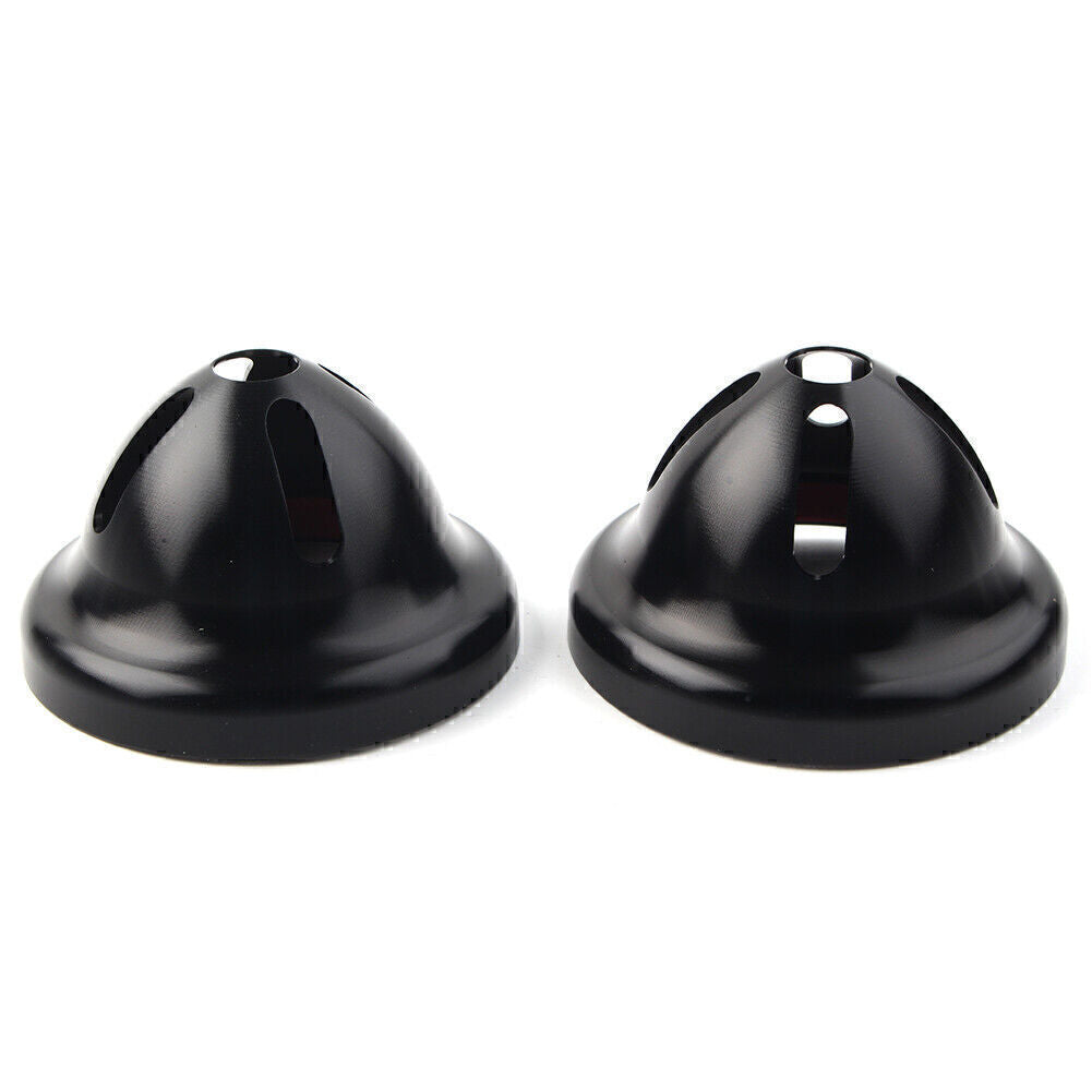 For T100 Scrambler 900 Turn Signal Light Cover Guard Protector Black UK