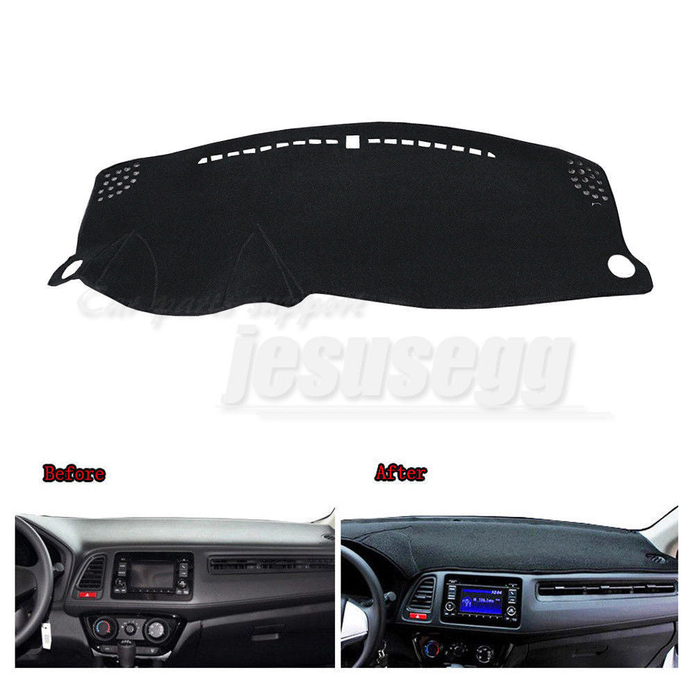 For 14-17 for Honda HRV HR-V Vezel LHD Interior Sun Shade Visor Pad Dashboard Cover