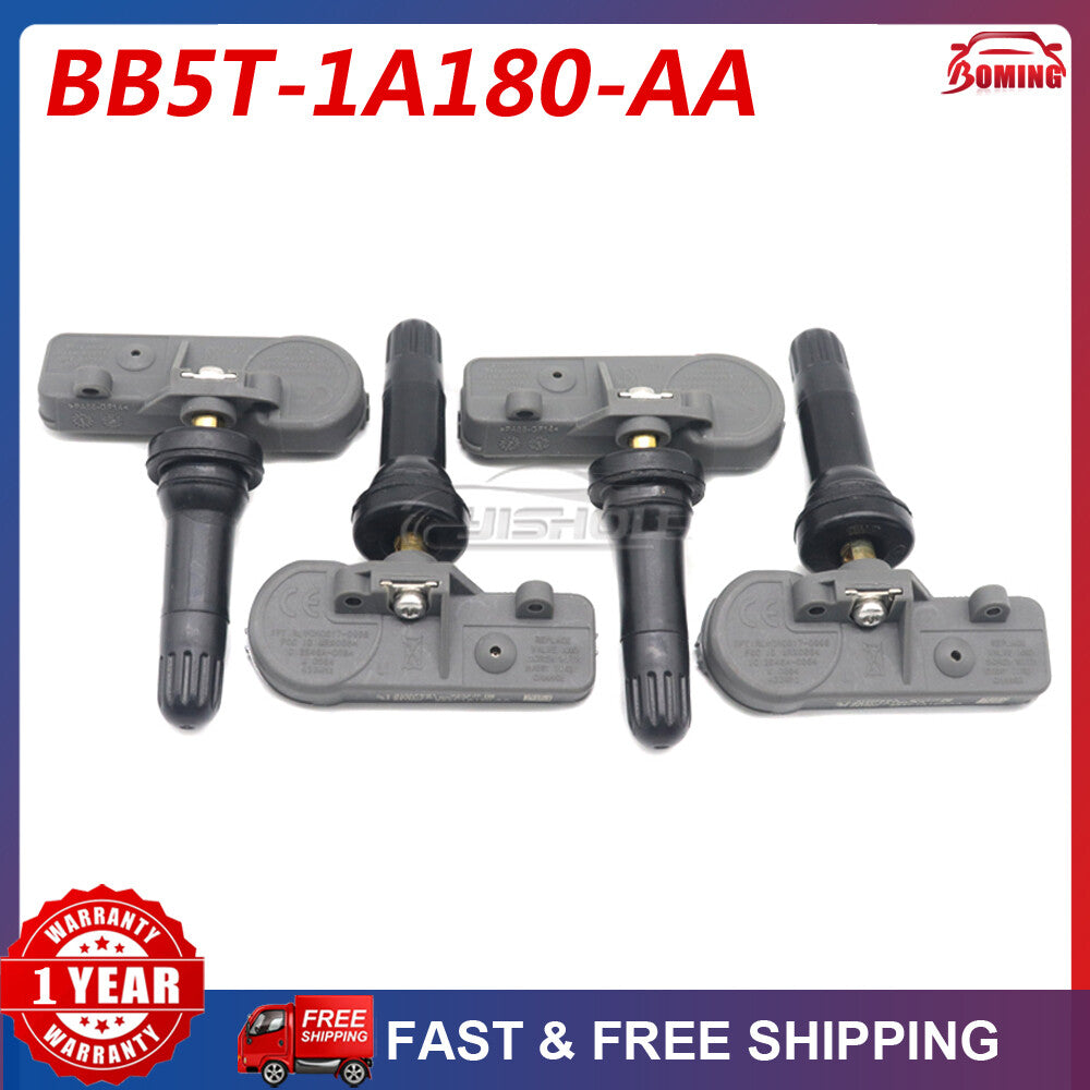 4Pcs Tire Pressure Sensor TPMS for Ford Escape Expedition Explorer BB5T-1A180-AA