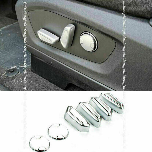 for Ford Explorer 2020-2021 ABS Matte Interior for Seat Adjustment Button Cover Trim
