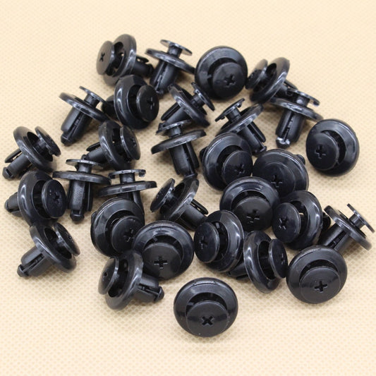 50x Nylon Mud Guard Fender Rivet Push-Type Retainer Clip for Mazda BC1D56145