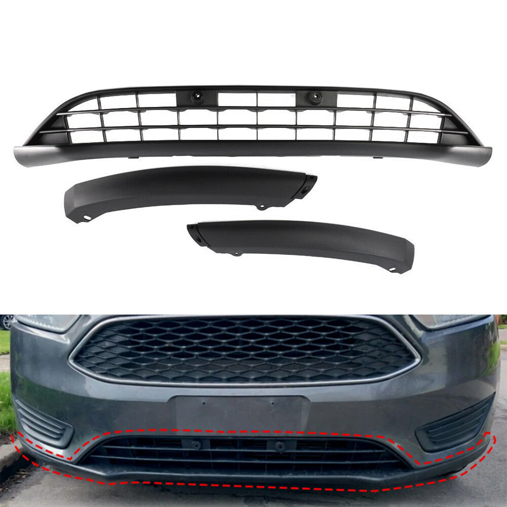 Front Bumper Lower Grille F1EZ17626 FO1095266 for Ford Focus 2015-2019