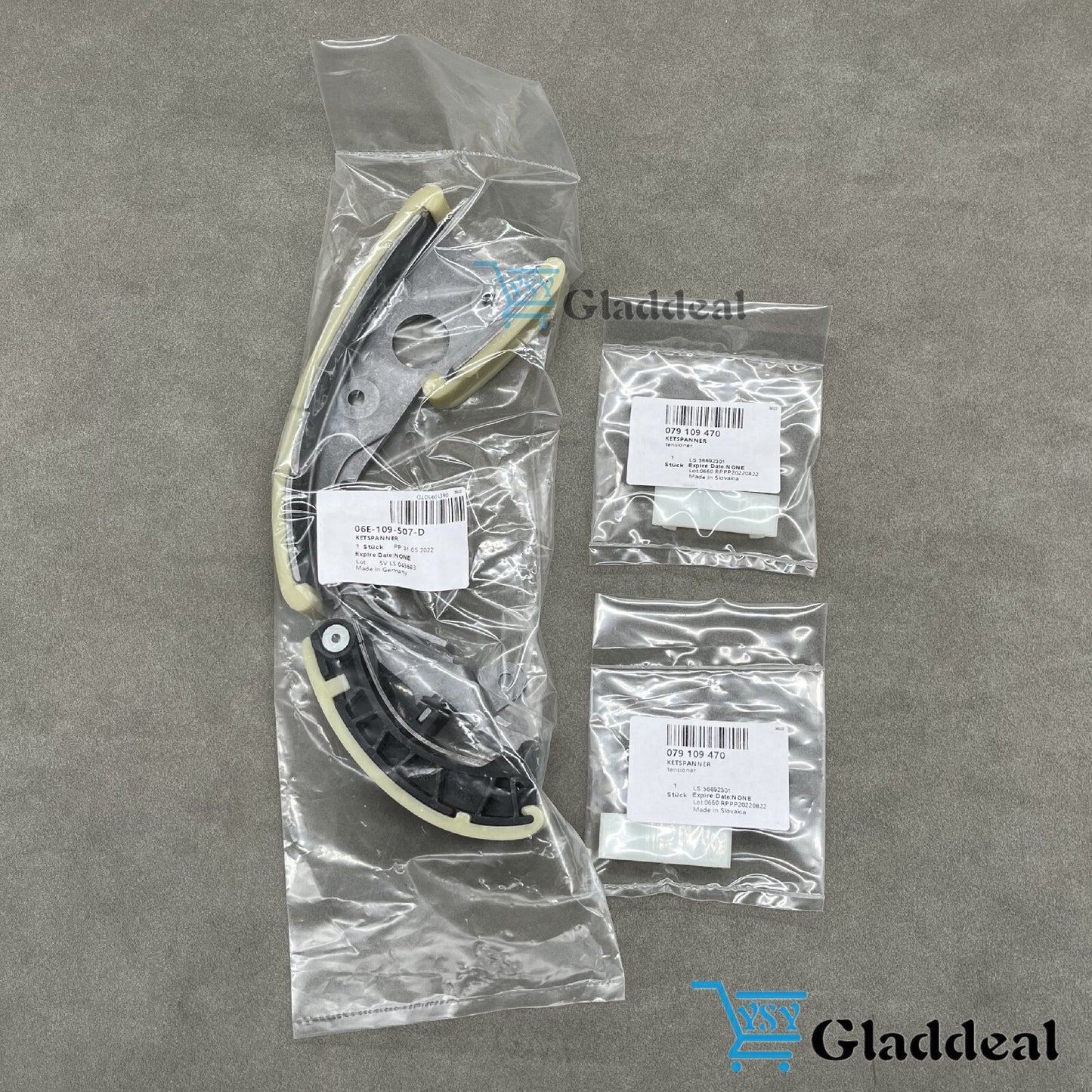 The new KS timing chain kit is suitable for Audi A4, Q5, Q7, for A8 , for Volkswagen Touareg, and for Porsche 3.0T.