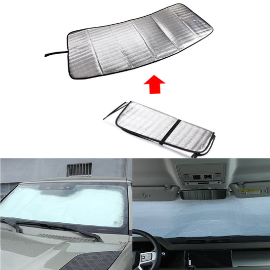 Front windshield UV block visor for Land Rover for Defender 2004-2018
