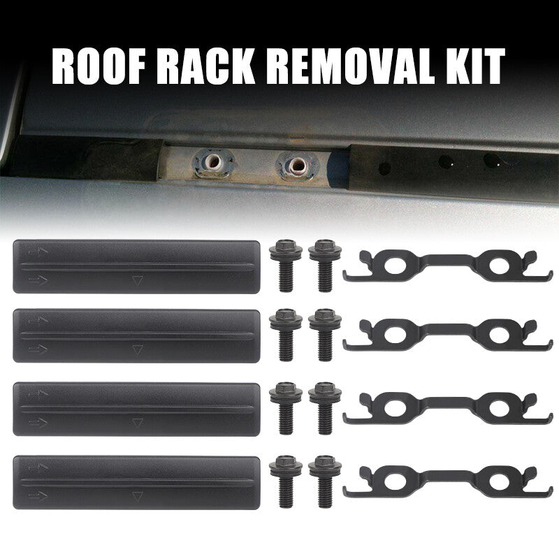 Roof Rack Removal Kit With Covers for Toyota 4Runner 2004-2018 Rav4 2006-2017