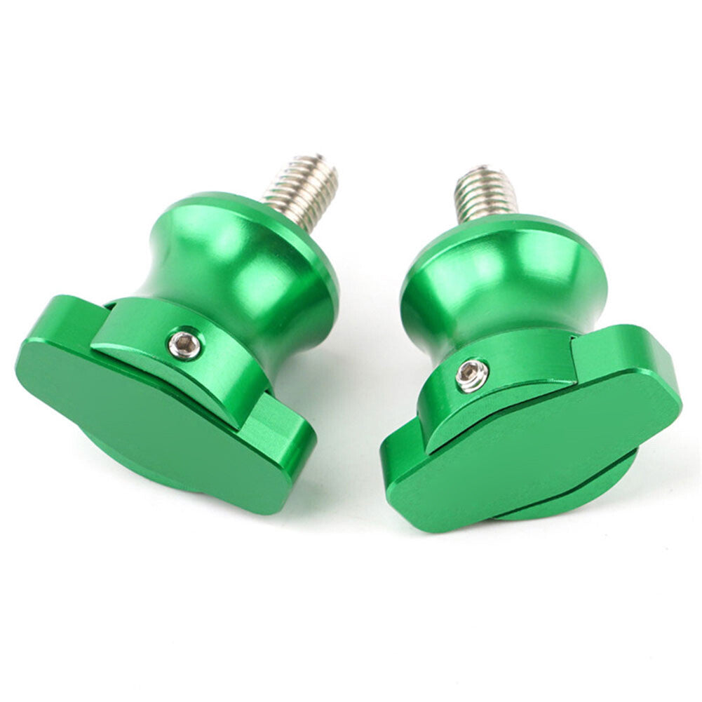2¢ªCNC Schwingenschieber Spulen St?nderschrauben M8 f¨¹r for Honda CBR600RR 03-17 Gr¨¹n