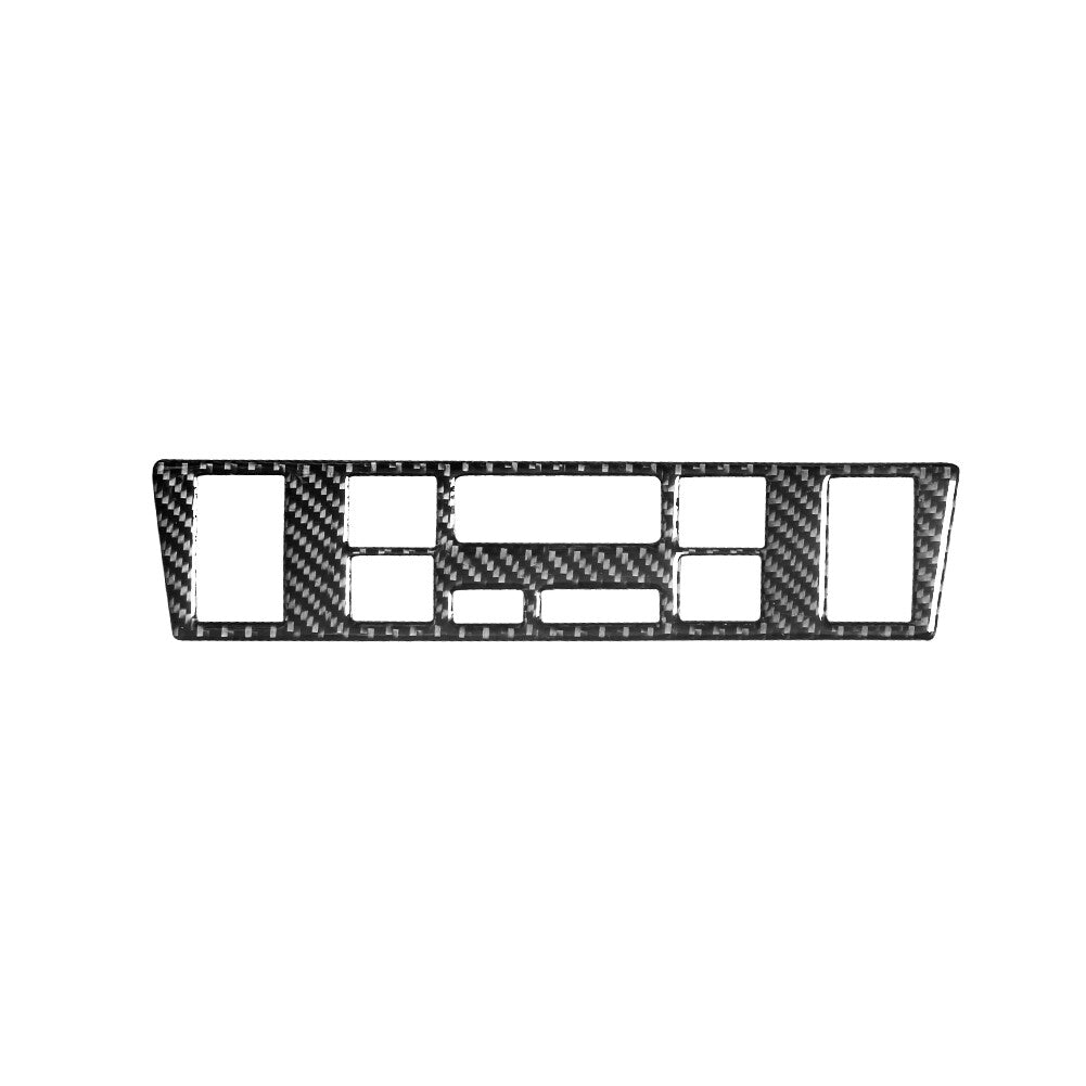 6X Carbon Fiber Center Console Radio Button Trim for BMW M5 E39 1998-2003