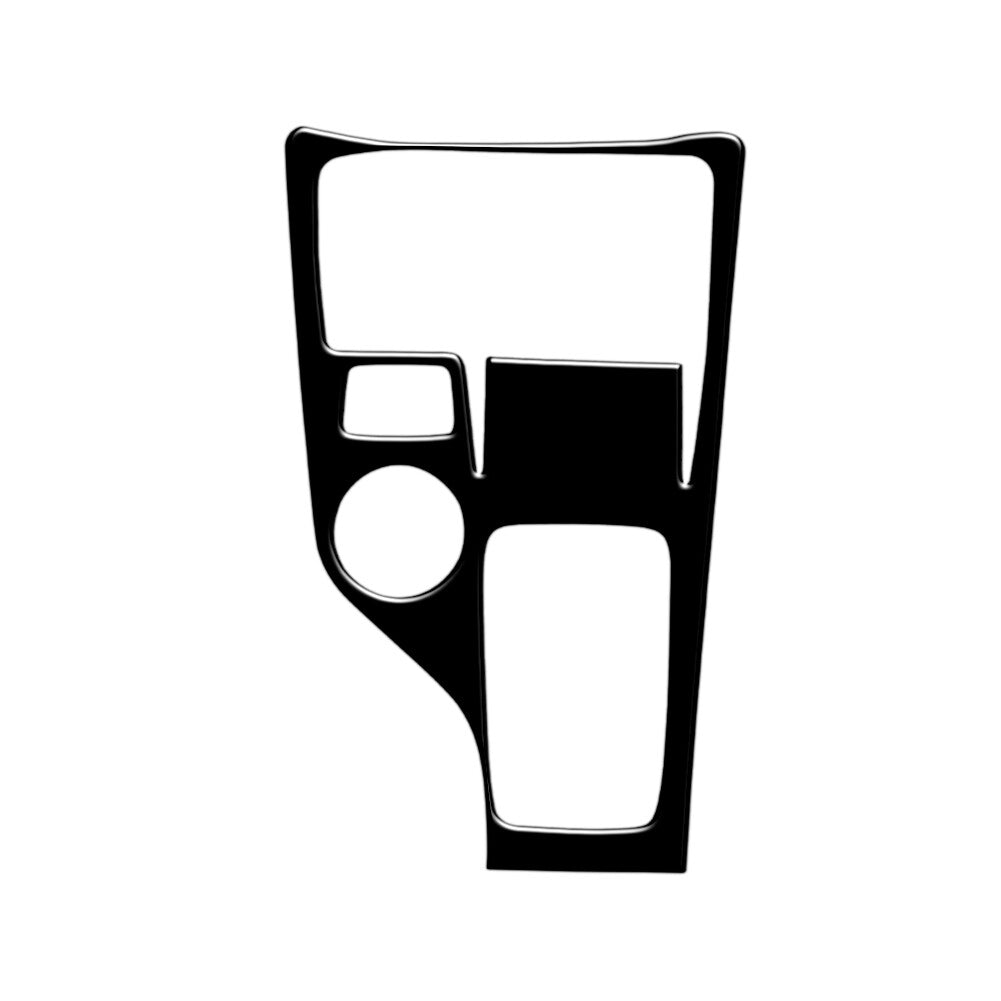 Glossy Black Gear Shift & Cup Holder Panel Cover Trim for Ford Ranger 2019-2022