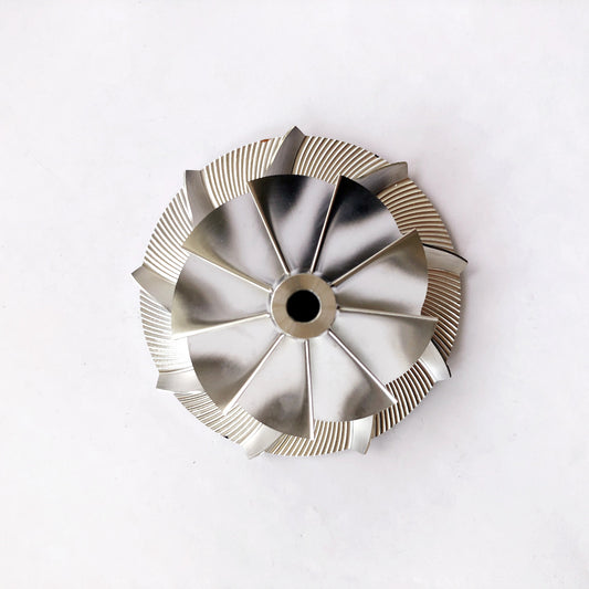 K16 reverse 45.79/67.00mm 9+0blades high-performance billet compressor wheel