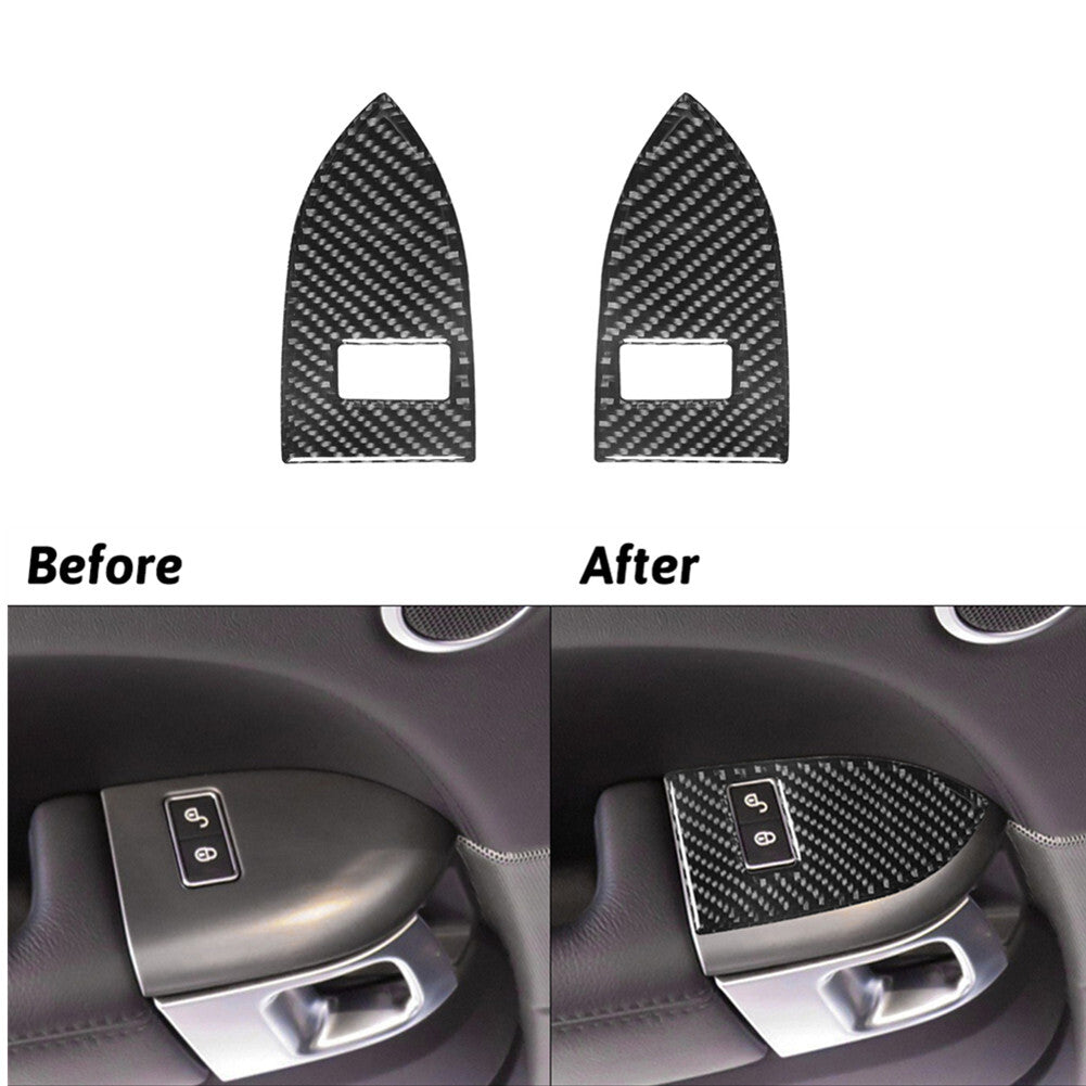 Carbon Fibre Memory Button The Rear Door Panel For Land for Range Rover Sport