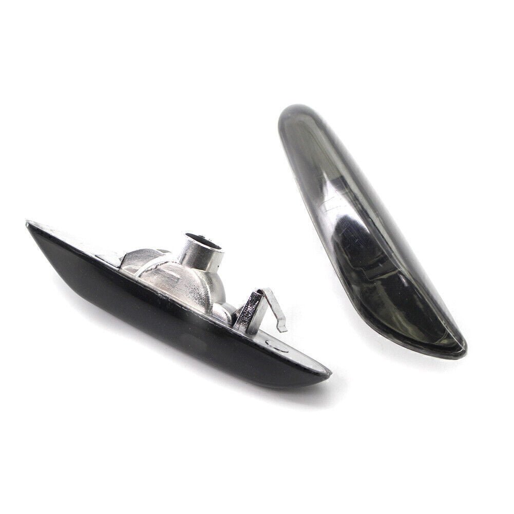 Side Marker Light Turn Signal Lamp Fit for BMW E46 4DR 02-05 63137165915 Smoke Gray