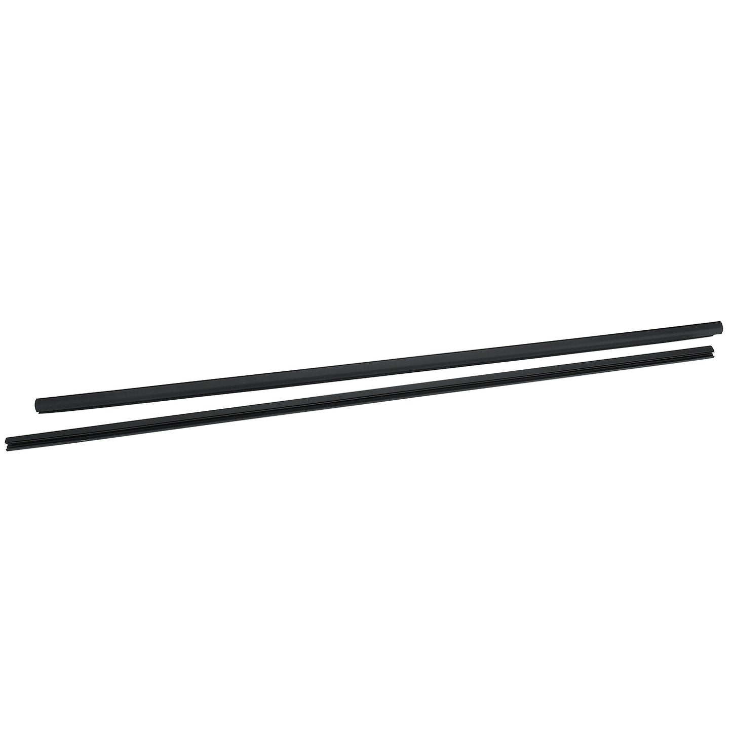 Left  Right Door Belt Molding Window Glass Trim for Honda for Civic 2D coupe 06-11