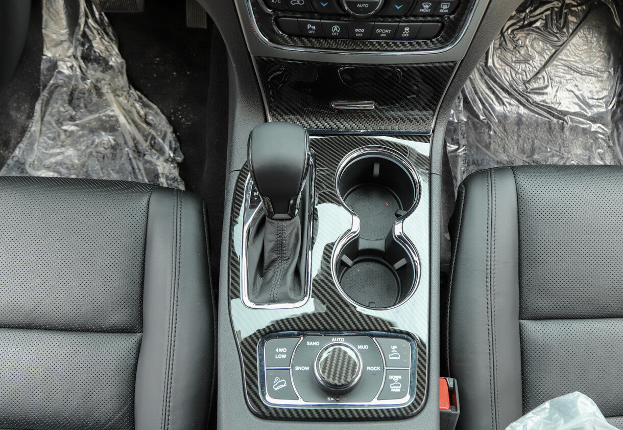 for Jeep Grand Cherokee 11-22 Carbon Fiber Central Control 4WD Switch Knob Cover