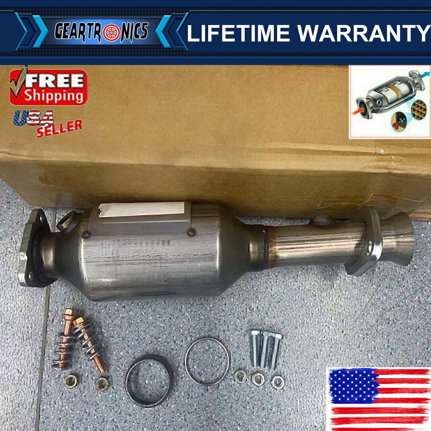 For 1997 1998 1999 2000 2001 for Honda CR-V CRV 2.0L Catalytic Converter NEW