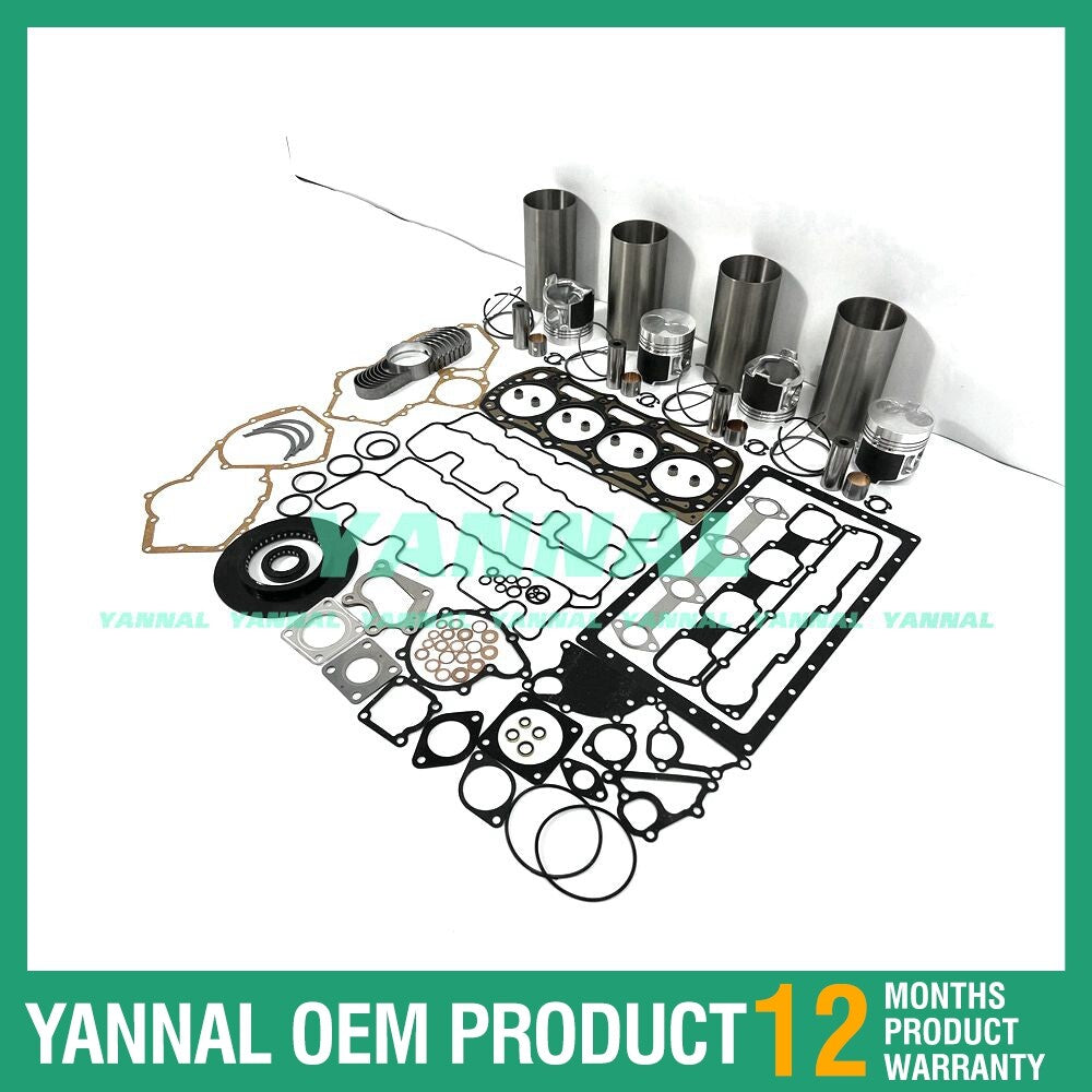 Engine overhaul and rebuild kit with washer bearing kit for Shibaura N844T engines